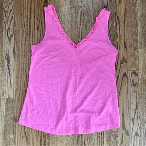 Lilly Pulitzer Gigi Ruffle Tank Top Women’s M